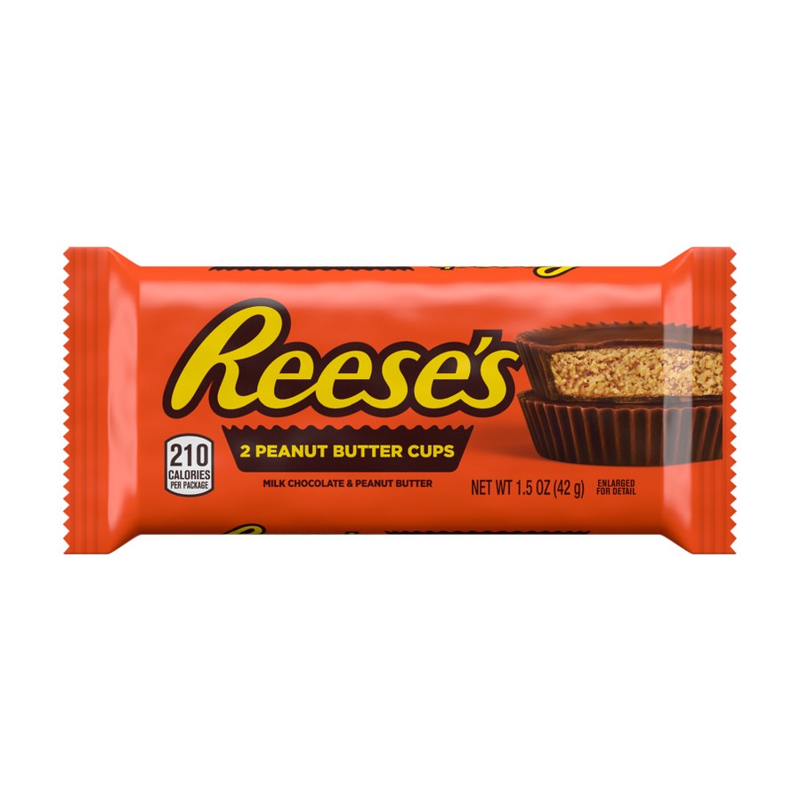 Reese's Milk Chocolate Peanut Butter Cups, 1.5 oz Package