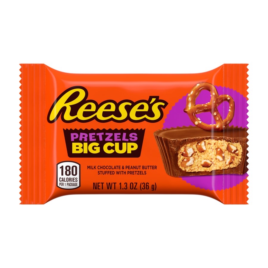Reese's Big Cup with Pretzels Peanut Butter Cup, 1.4 oz