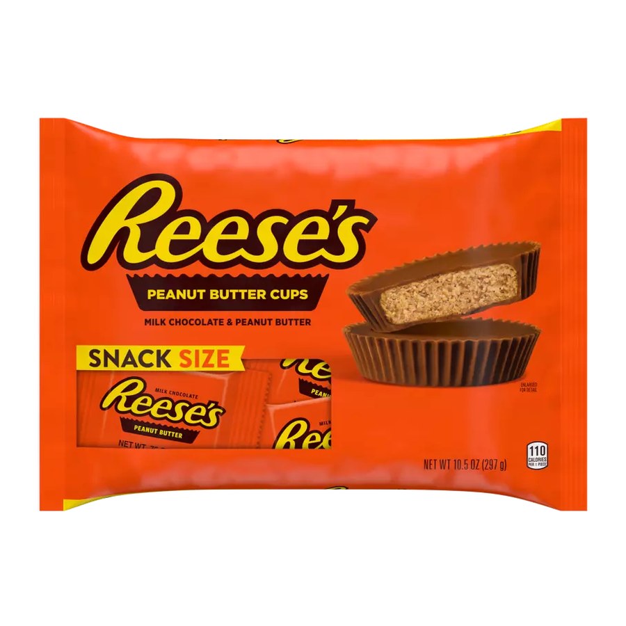 Reese's Peanut Butter Cups Snack Size, 10.5 oz Bag