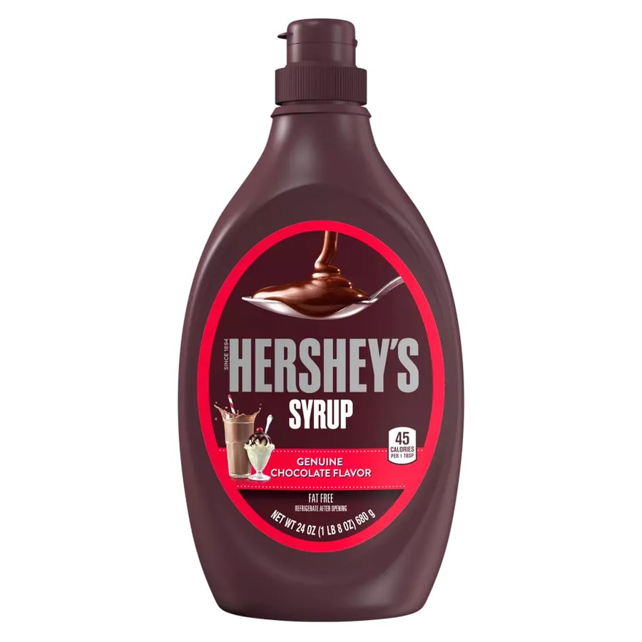 Hershey's Chocolate Syrup, 24 oz Bottle