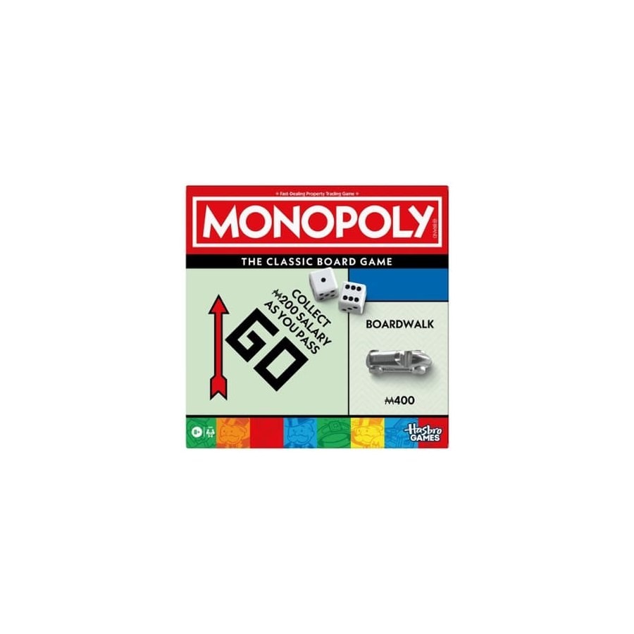 Hasbro Monopoly Classic Board Game for Families