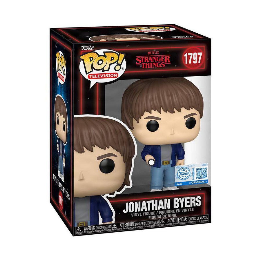 Funko Pop! Television: Netflix Stranger Things - Jonathan Byers Vinyl Figure #1797 (Target Exclusive)