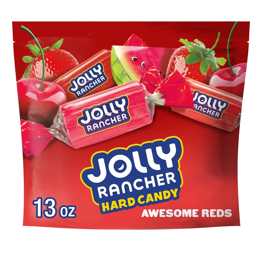 Jolly Rancher JOLLY RANCHER Awesome Reds Assorted Fruit Flavored Hard Candy, 13 oz