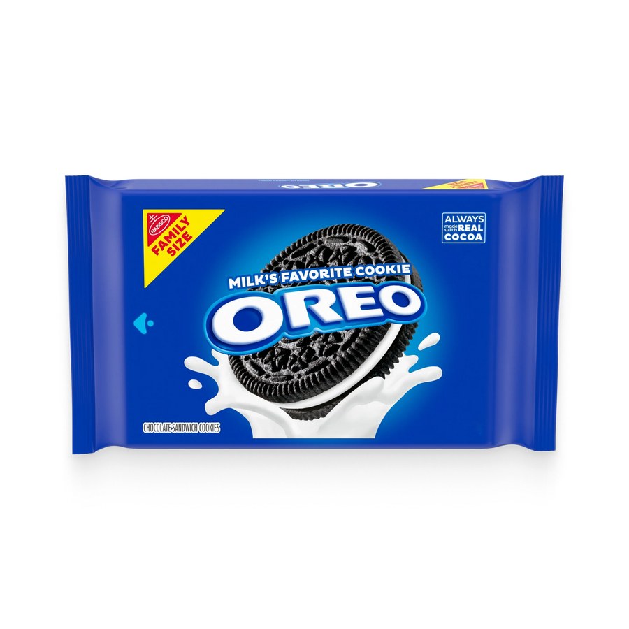 OREO Chocolate Sandwich Cookies, Family Size, 19.1 oz