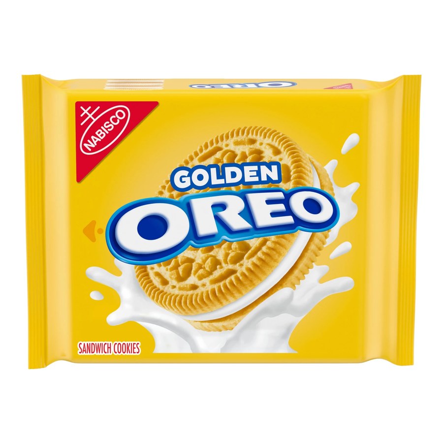 OREO Golden Sandwich Cookies, 13.29 oz