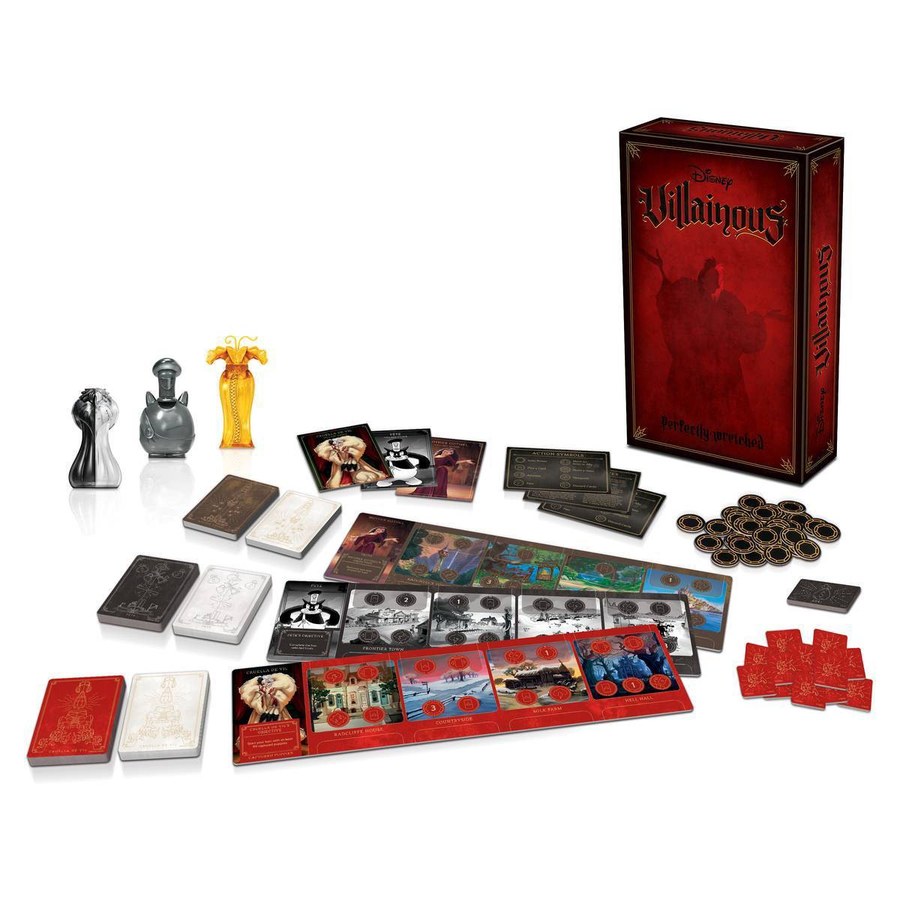 Ravensburger Disney Villainous: Perfectly Wretched Board Game
