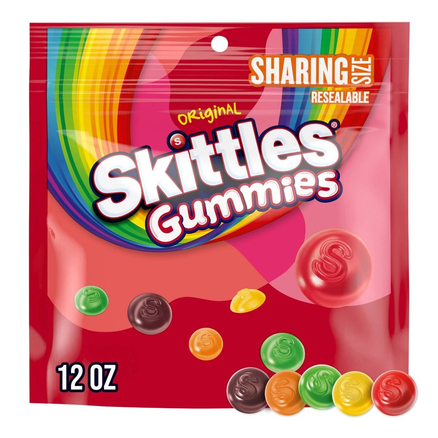 Skittles Original Chewy Candy, Share Size, 4 oz Bag